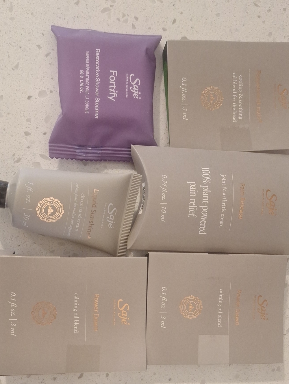 Saje Sample Set